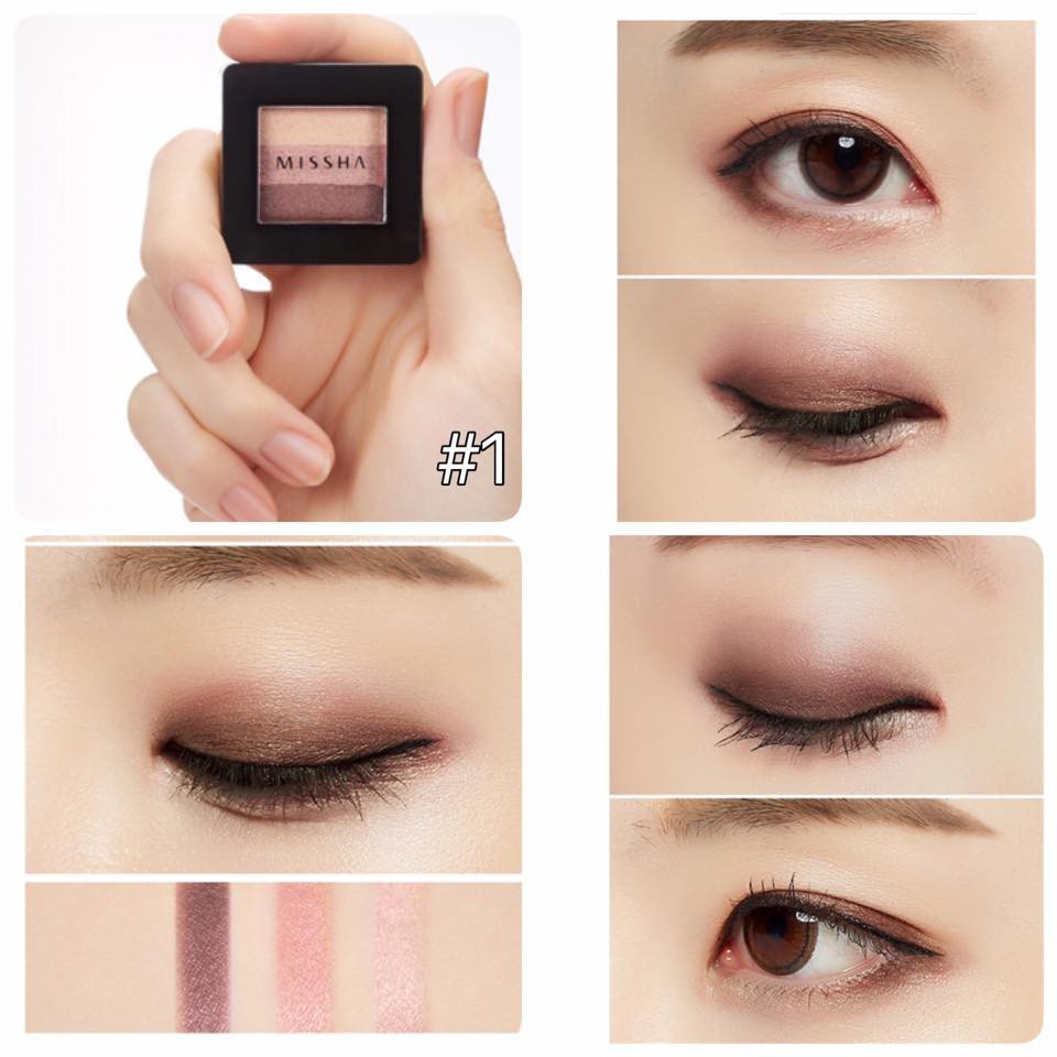 Phấn mắt 3 màu Missha The Style Triple Perfection Shadow