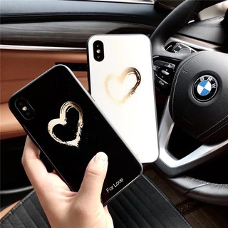 [ IPHONE-SAMSUNG ] Ốp Lưng Kính Cường Lực For Love