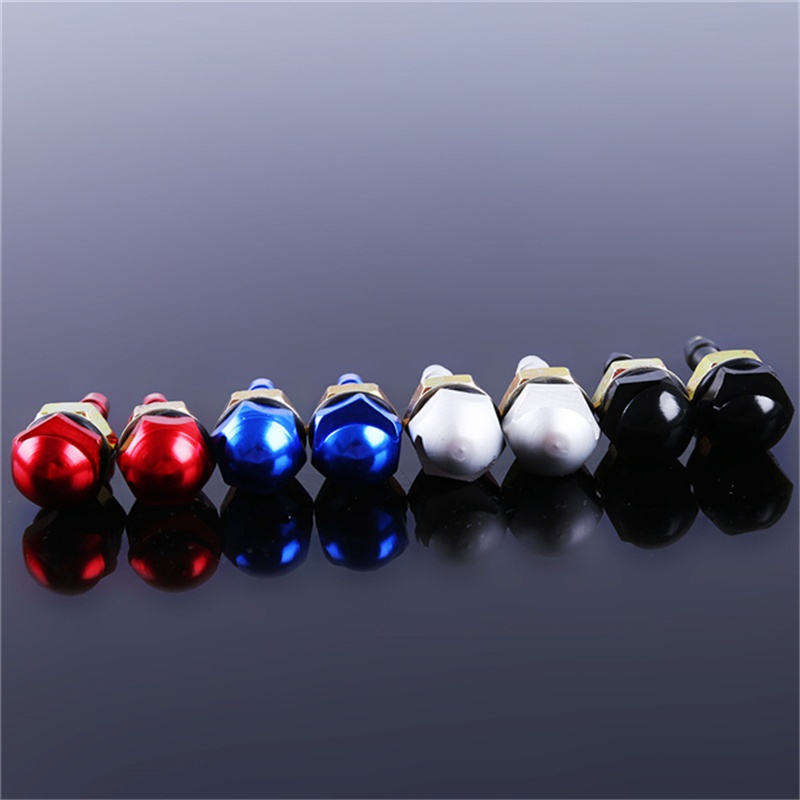 1 cặp vòi phun nước rửa kính chắn gió xe hơi bằng hợp kim nhôm