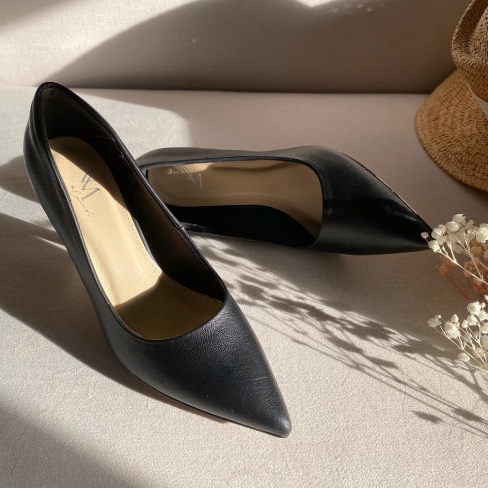 Giày Cao Gót Bít Mũi Sang Trọng 7cm - YUME G0003