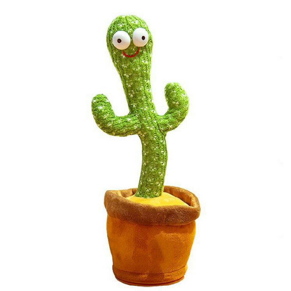 🌵Electronic Dancing Cactus Cây Xương Rồng Nhảy Múa Nhái Giọng Thu Âm 【YG】