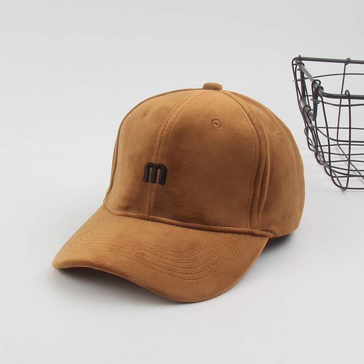 [RẺ NHẤT SHOPEE] - MŨ CHẤT NHUNG CHỮ M - ĐỘI CỰC ÊM