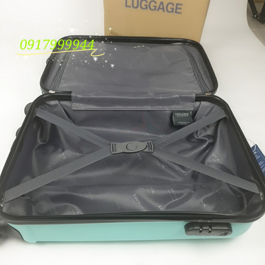 VALI KÉO có khóa số du lịch xách tay Lock&amp;Lock Samsung Travel Zone 20 inch