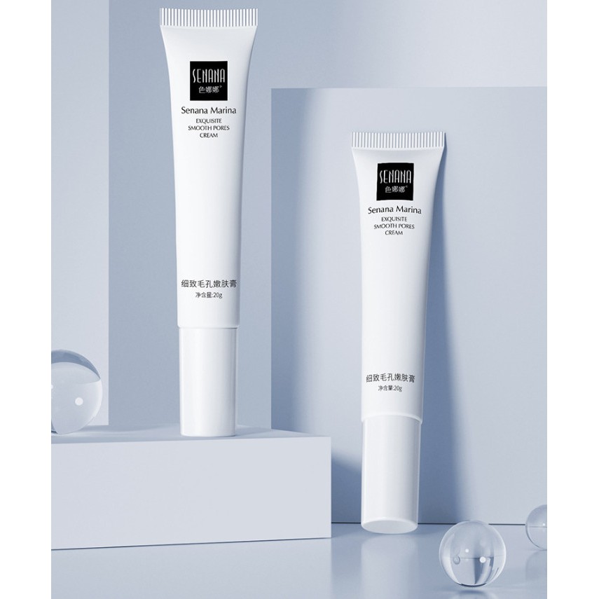 Kem Dưỡng Serum Se Khít LỔ CHÂN LÔNG Senana thu nhỏ mịn ma trắng hồng sạch khoẻ nội địa 20g sỉ rẻ makeup | BigBuy360 - bigbuy360.vn