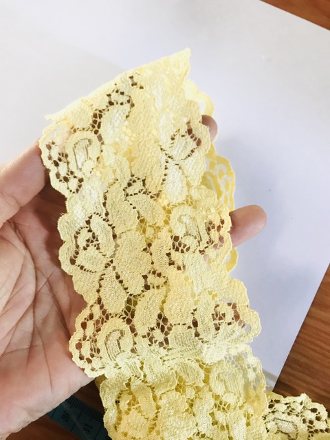 1 m Ren thêu bản rộng 7cm