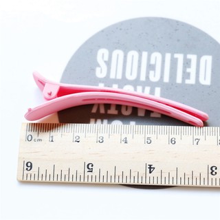 Combo 3 Kẹp (Cặp) Tóc Bấm Mỏ Vịt Màu Pastel Hàn Quốc 7.5CM
