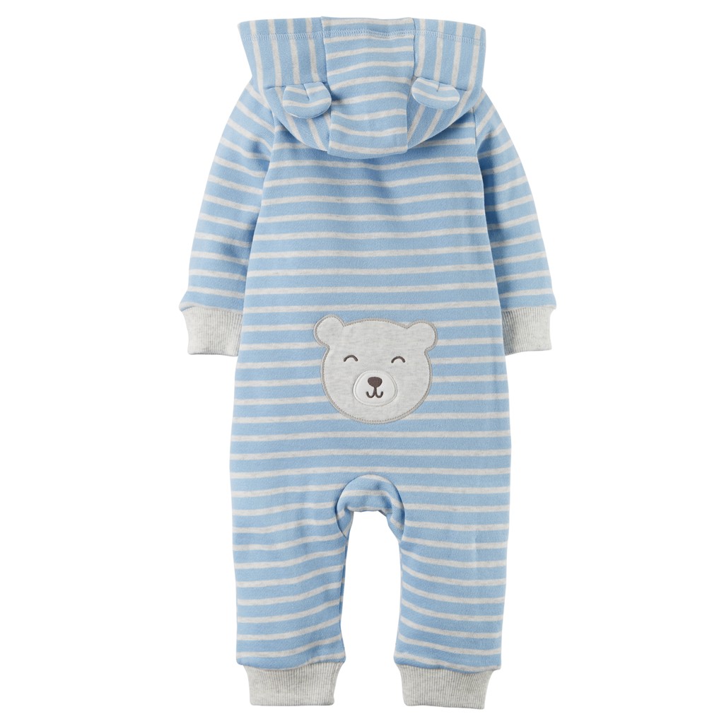 Bộ liền quần dài Jumpsuit Carter's bé trai - Hàng xuất xịn