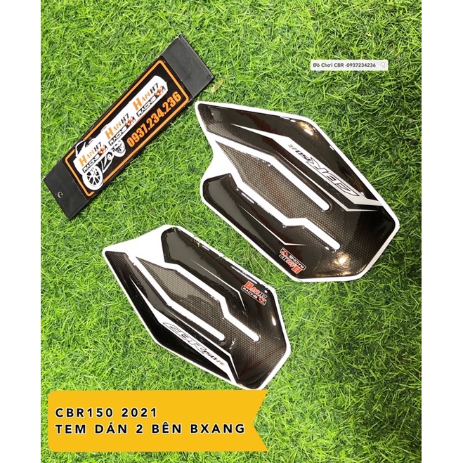 Tem Dán Hông Bình Xăng CBR150 - CBR150R - Tem Chống Trượt Bình Xăng