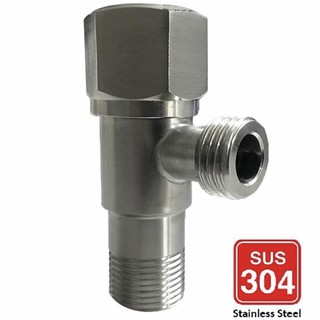Van Chia Giảm Áp Lực Nước Inox SUS 304 Cao Cấp, ren 21, van khóa inox304