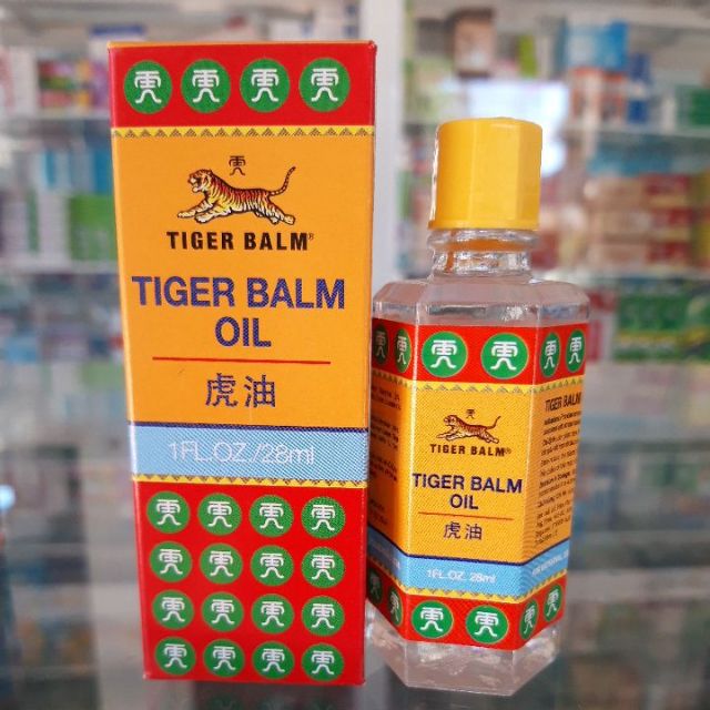 Dầu nóng TIGER BALM con hổ đỏ (28 ml) giúp giảm đau chấn thương