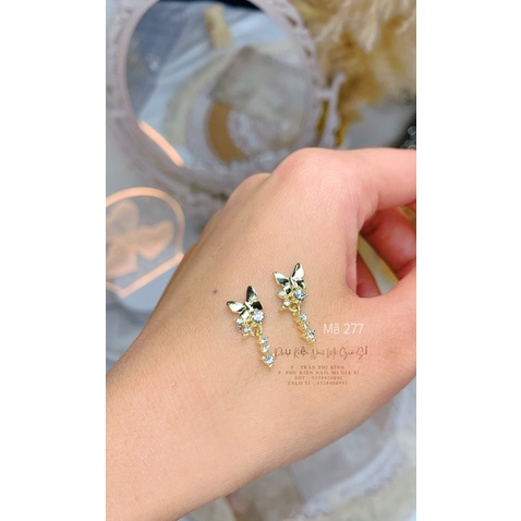 Phụ kiện gắn móng tay, charm mã 274-277