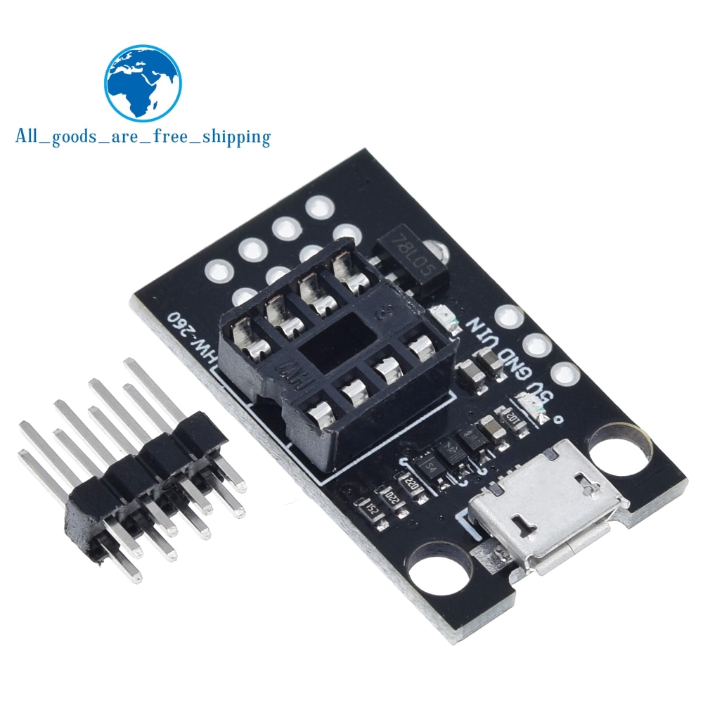 Bảng Mạch Lập Trình Cho Attiny13A / Attiny25 / Attiny45 / Attiny85