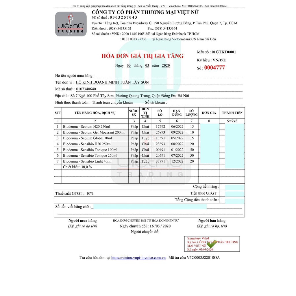 Nước tẩy trang Bioderma Hồng 500ml