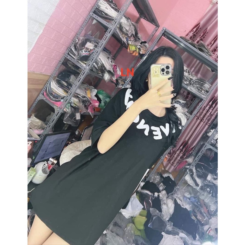 Áo Thun Nam Nữ Tay Lỡ Unisex Áo  Phông  the an  Form Rộng Basic Tee Hình ảnh siêu hót
