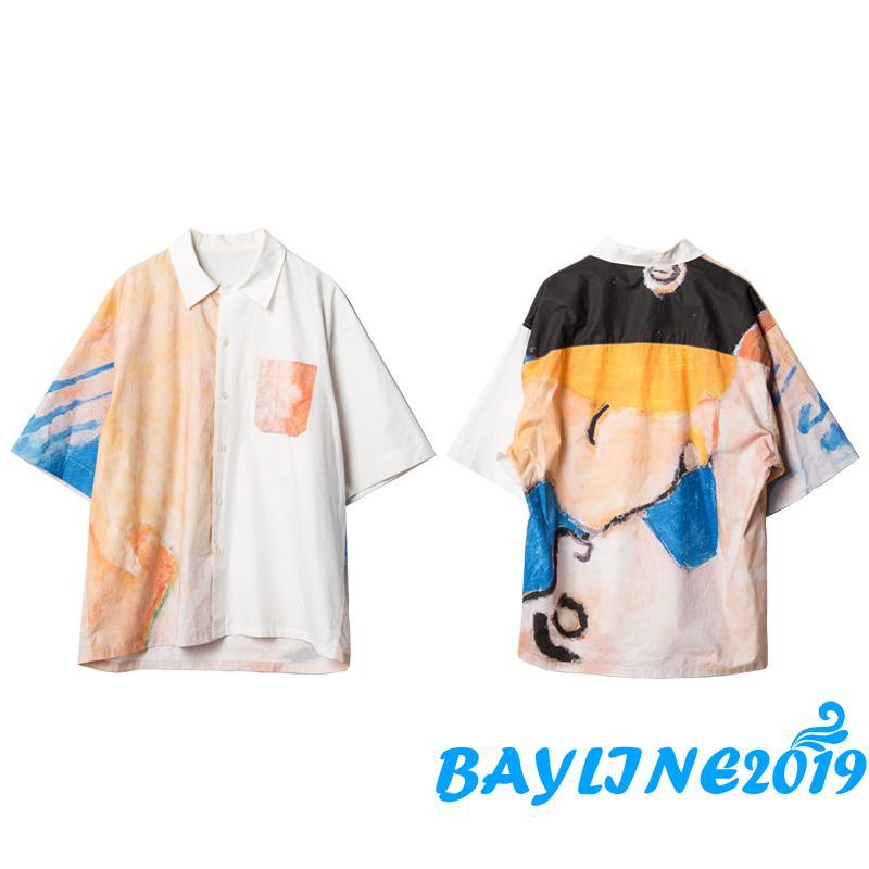 Áo Sơ Mi Tay Dài Họa Tiết Màu Nhuộm Thời Trang Cho Nữ | BigBuy360 - bigbuy360.vn