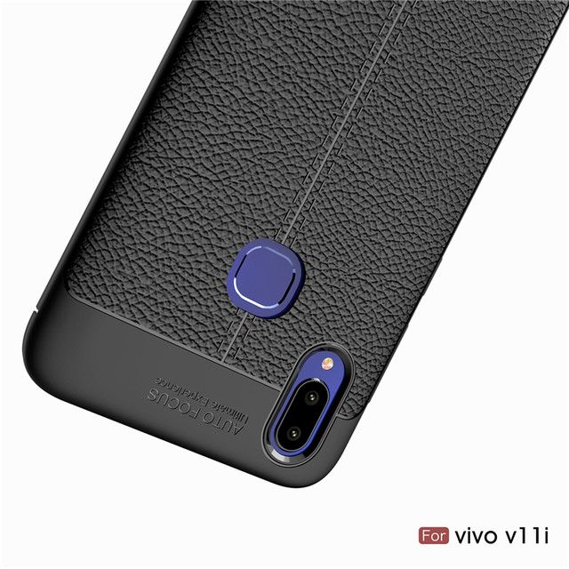 Ốp Lưng Silicon Vân Da Choa Vivo V11i (Auto Focus)
