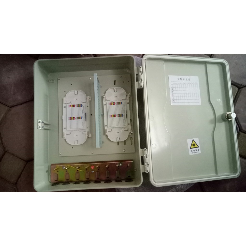 Vỏ hộp phối quang ODF 48-96FO outdoor nhựa Composite.