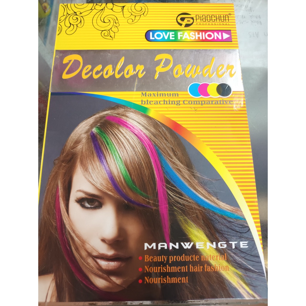 Gói Bột Nhuộm Tóc Piaochun Love Fashion Decolor Power 20g