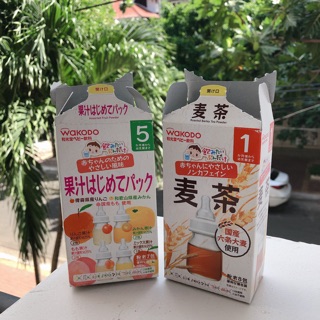 Trà lúa mạch, trà hoa quả Wakodo
