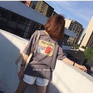 ÁO THUN TAY LỠ COTTON