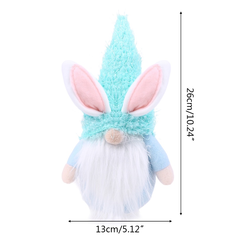Búp Bê Gnomes Thỏ Phục Sinh Nhồi Bông Handmade Trang Trí Nhà Cửa
