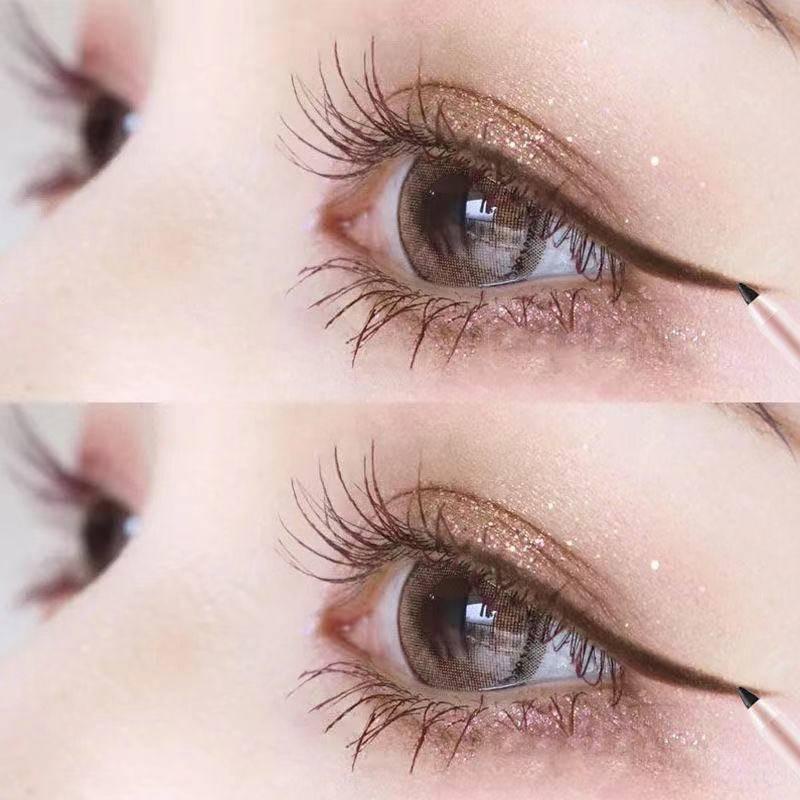 Gel kẻ mắt màu đen / nâu chống thấm nước màu sắc