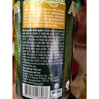 Nước cốt dừa Thái Lan Ampawa 400ml (mua nhiều giảm giá)