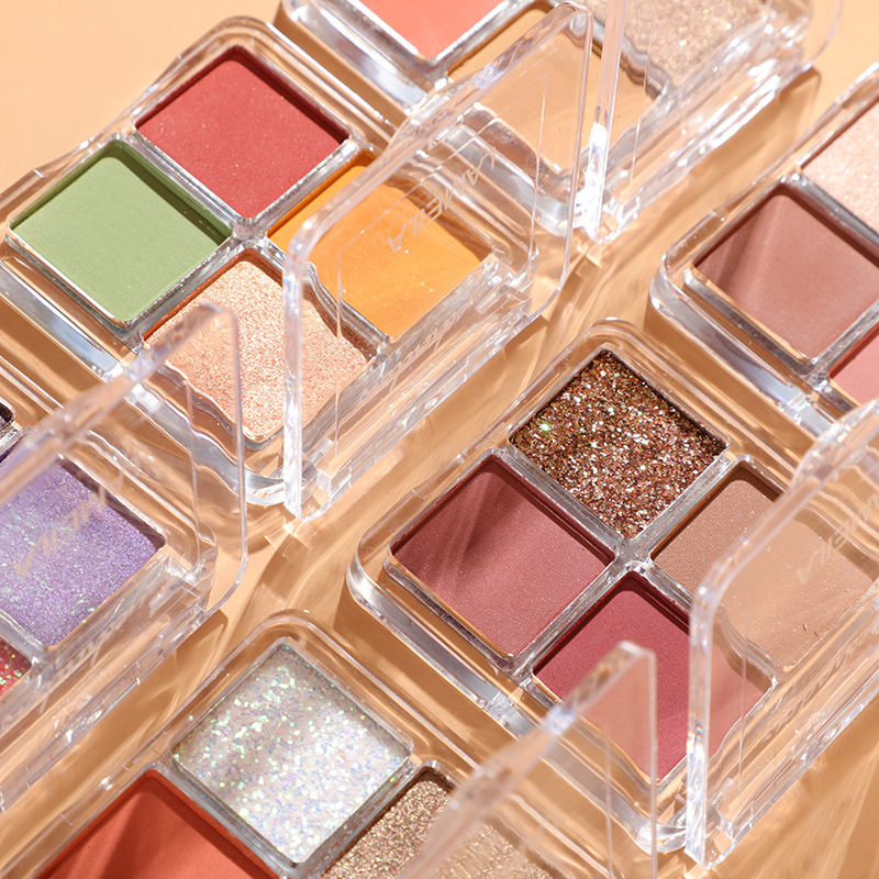 Bảng Phấn Mắt Lameila 4 Màu Lấp Lánh Chống Thấm Nước Có 6 Màu Để Chọn Lựa Phong cách Nhật Bản | BigBuy360 - bigbuy360.vn