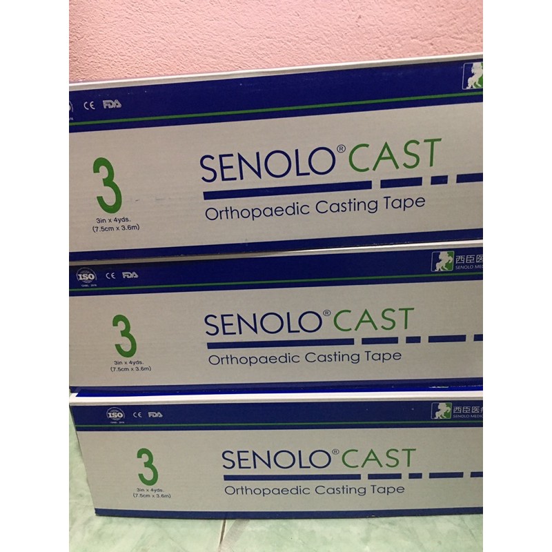 Hộp 10 cuộn băng bó bột thuỷ tinh 3 inch