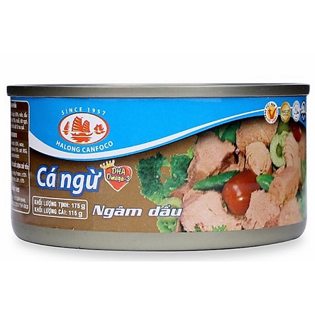 1 Hộp Cá Ngừ Hạ Long - Ngâm Dầu Đóng Hộp 170G