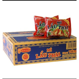 THÙNG MÌ LẨU THÁI TÔM 30 GÓI ×80 GAM