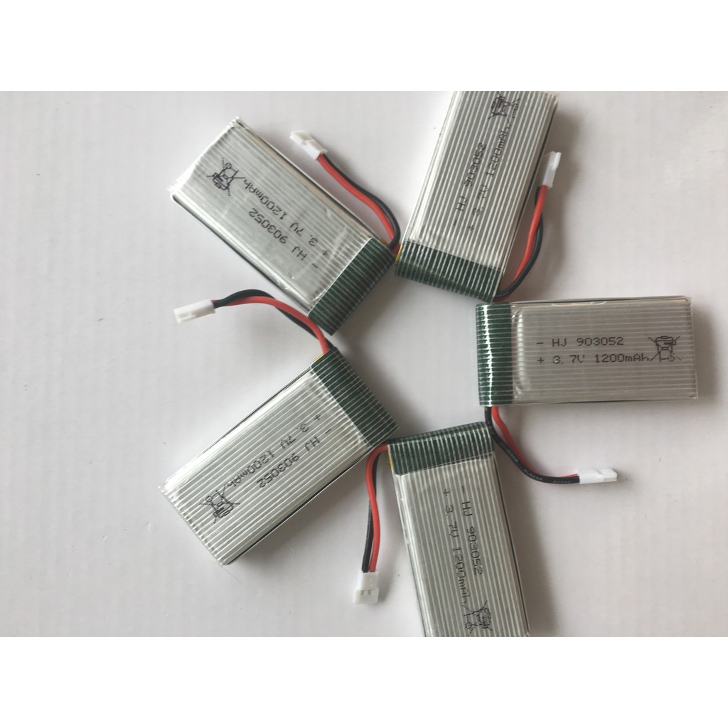 Pin máy bay điều khiển từ xa 3.7V1200mah xe đồ chơi flycam