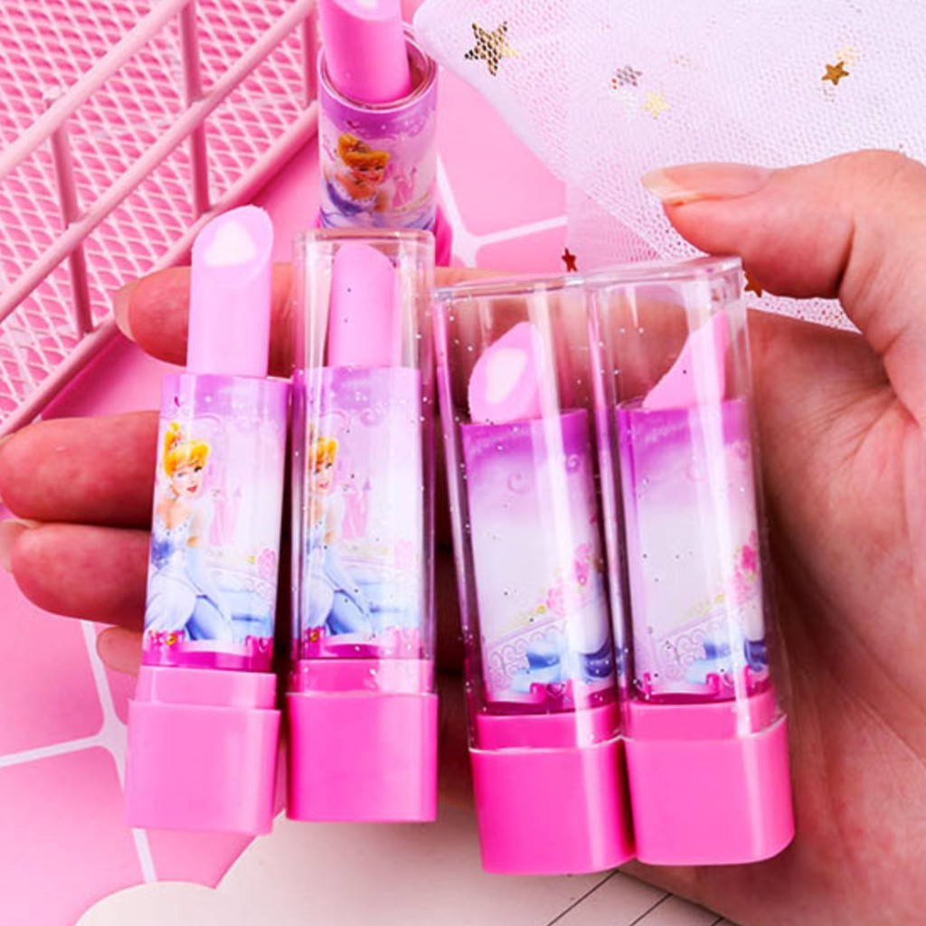 Tẩy Bút Chì Hình Thỏi Son Hello Kitty - Gôm Bút Chì Độc Đáo Duashop