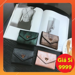 [Xả hàng tồn]Ví/bóp mini nữ cầm tay bấm hình cây VMN05