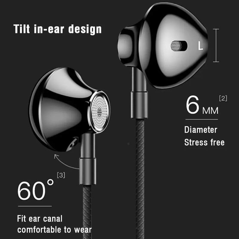 Tai nghe dây có mic Lenovo HF140/XF06 jack 3,5 Dùng Cho Máy Tính Điện Thoại Laptop
