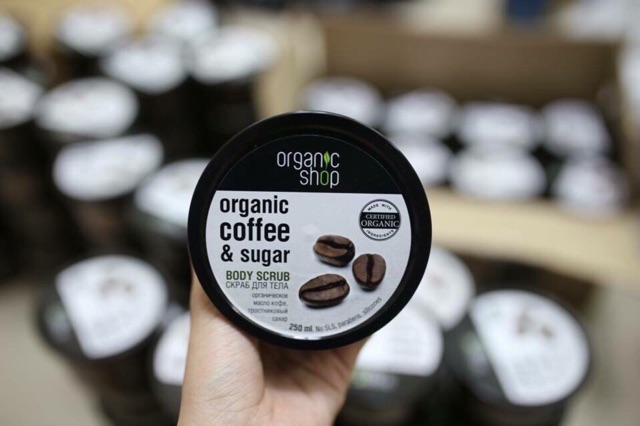  Tẩy da chết toàn thân Organic Coffee & Sugar Body Scrub | BigBuy360 - bigbuy360.vn