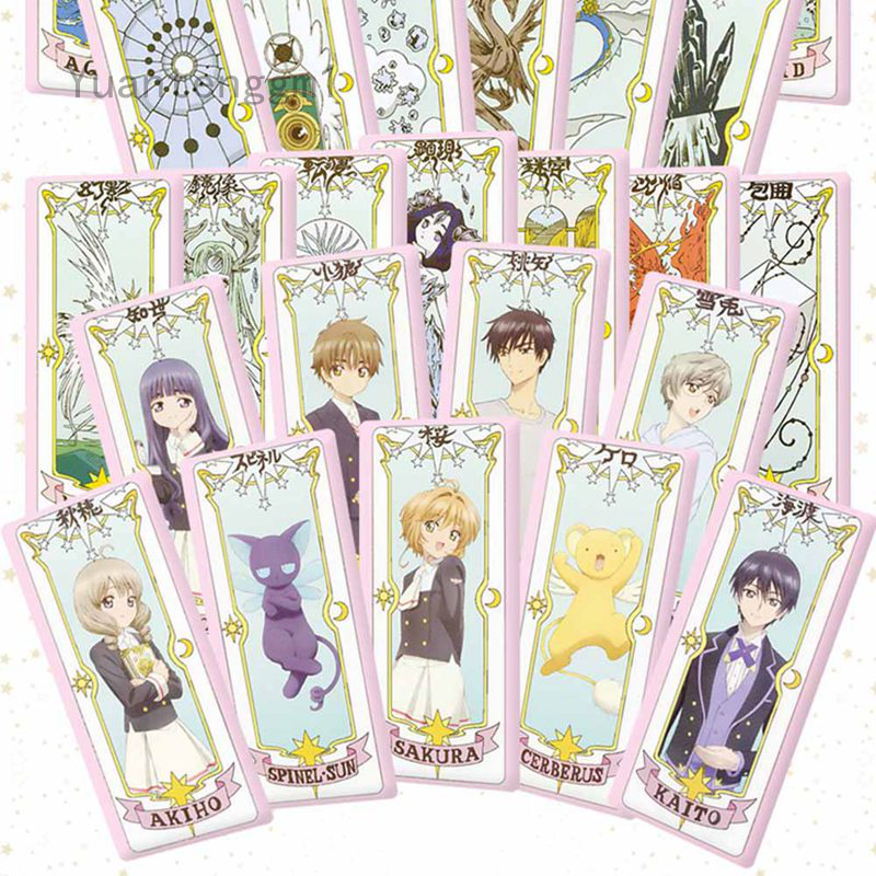 Bộ Thẻ Bài Tarot Kiểu Hoạt Hình Anime Sakura Kinomoto