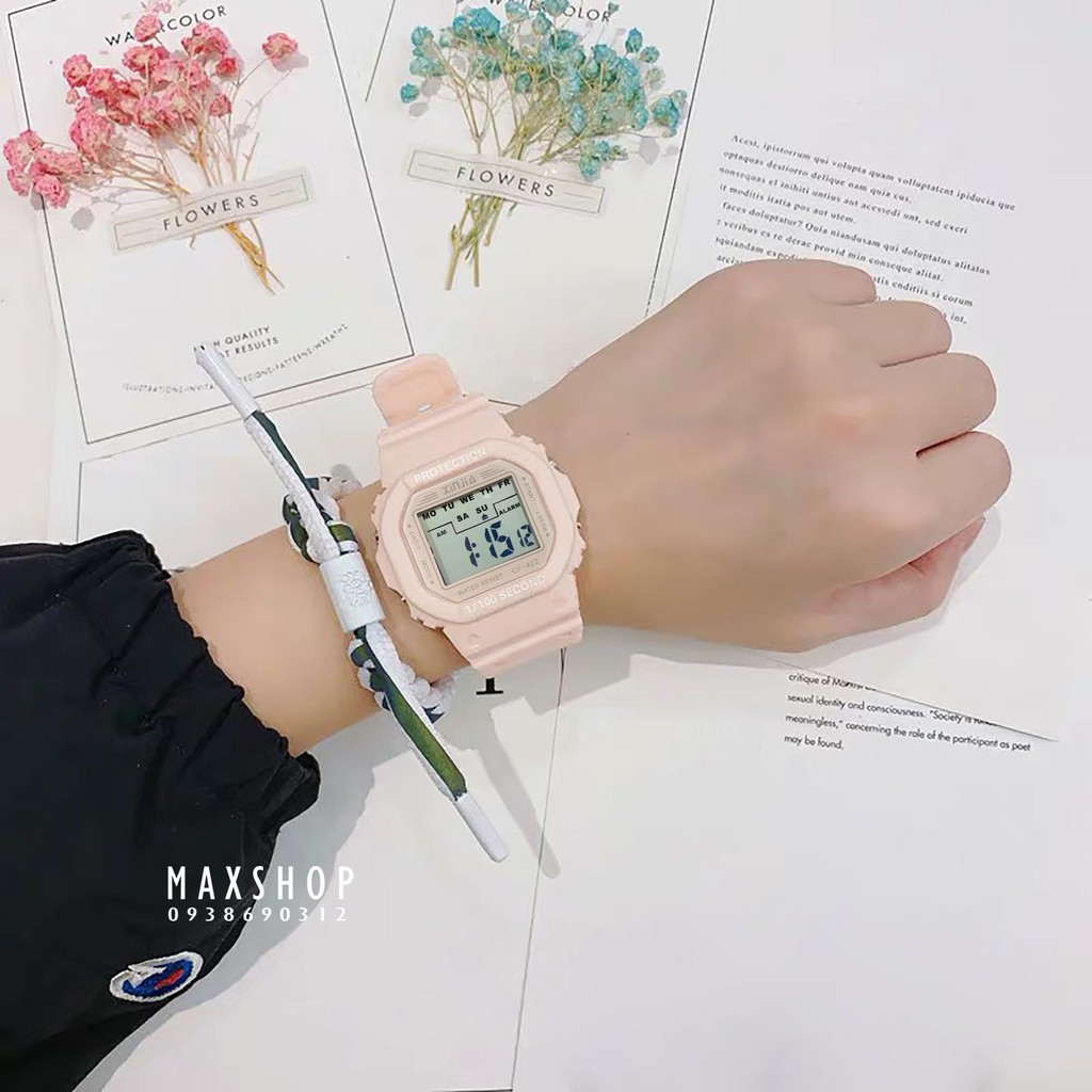 [CLIP TỰ QUAY] Đồng Hồ THỂ THAO Điện tử Unisex Nam nữ cá tính | BigBuy360 - bigbuy360.vn