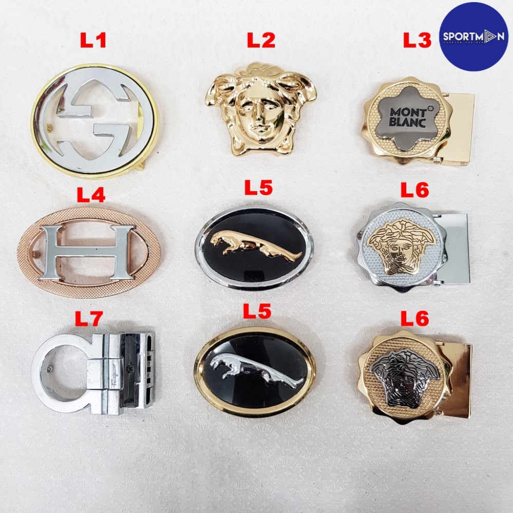 Mặt thắt lưng nam dành cho dây lỗ bấm - TL10