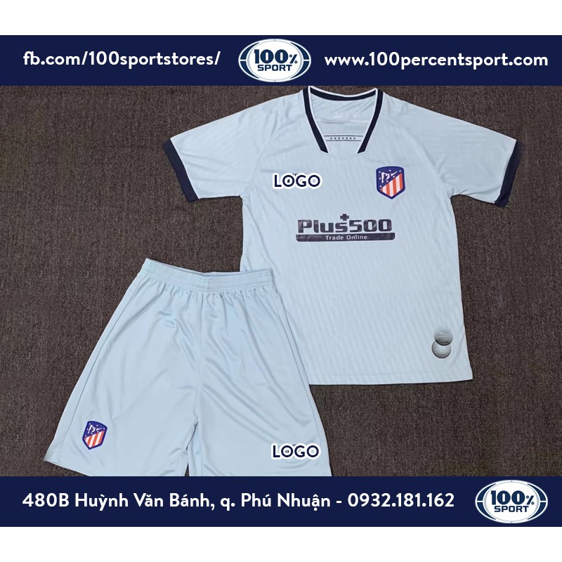 Bộ quần áo Alectico Madrid xanh biển mùa 19/20 dành cho người tới 90kg