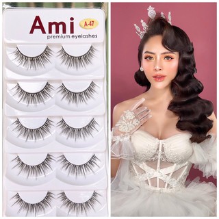 Ami A47 Lông Mi 5 Đôi Cô Dâu Siêu Xinh