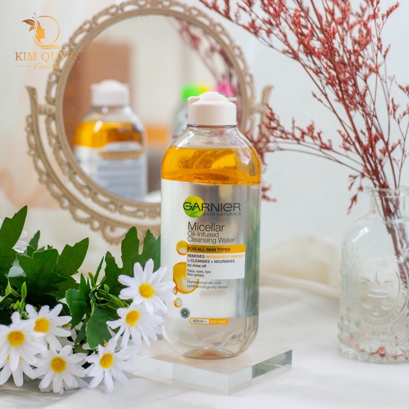 Nước Tẩy Trang Micellar Garnier Skinactive Cleansing Water