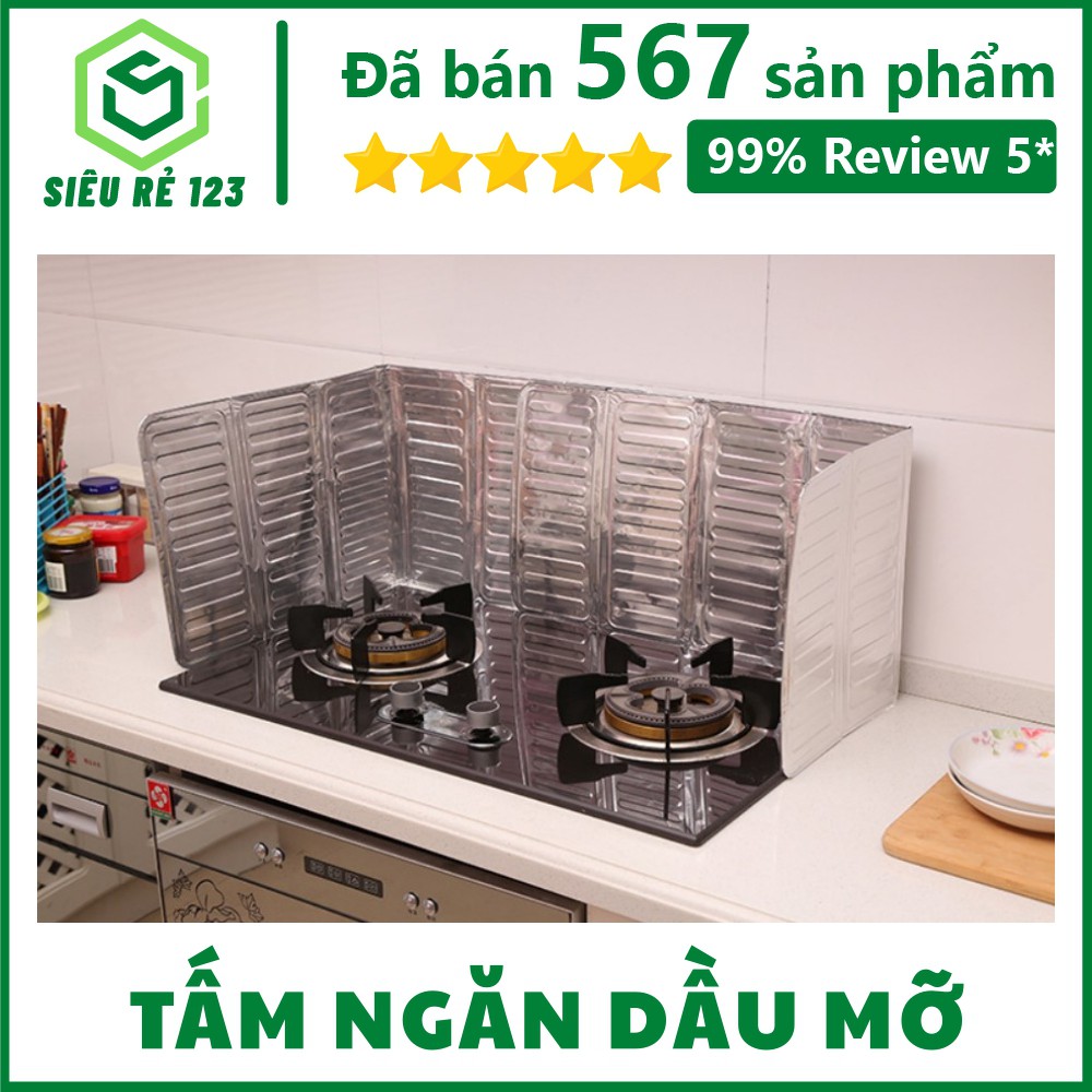 Combo 2 Tấm Ngăn Dầu Mỡ Nhà Bếp - Hạn chế nóng, bỏng tay khi nấu nướng