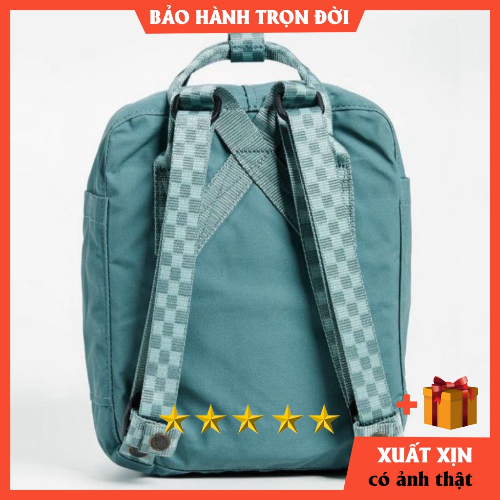 Balo Fjallraven Kanken Rainbow Mini quai cầu vồng  ⚡️  HÀNG XUẤT DƯ   ⚡️ Vải chống thấm nước tuyệt đối