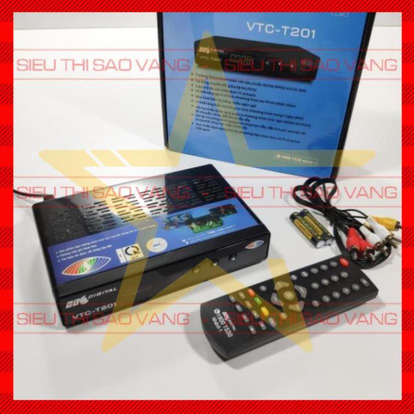 Đầu kĩ thuật số đầu thu mặt đất DVB T2 VTC T201 - BH 12 tháng