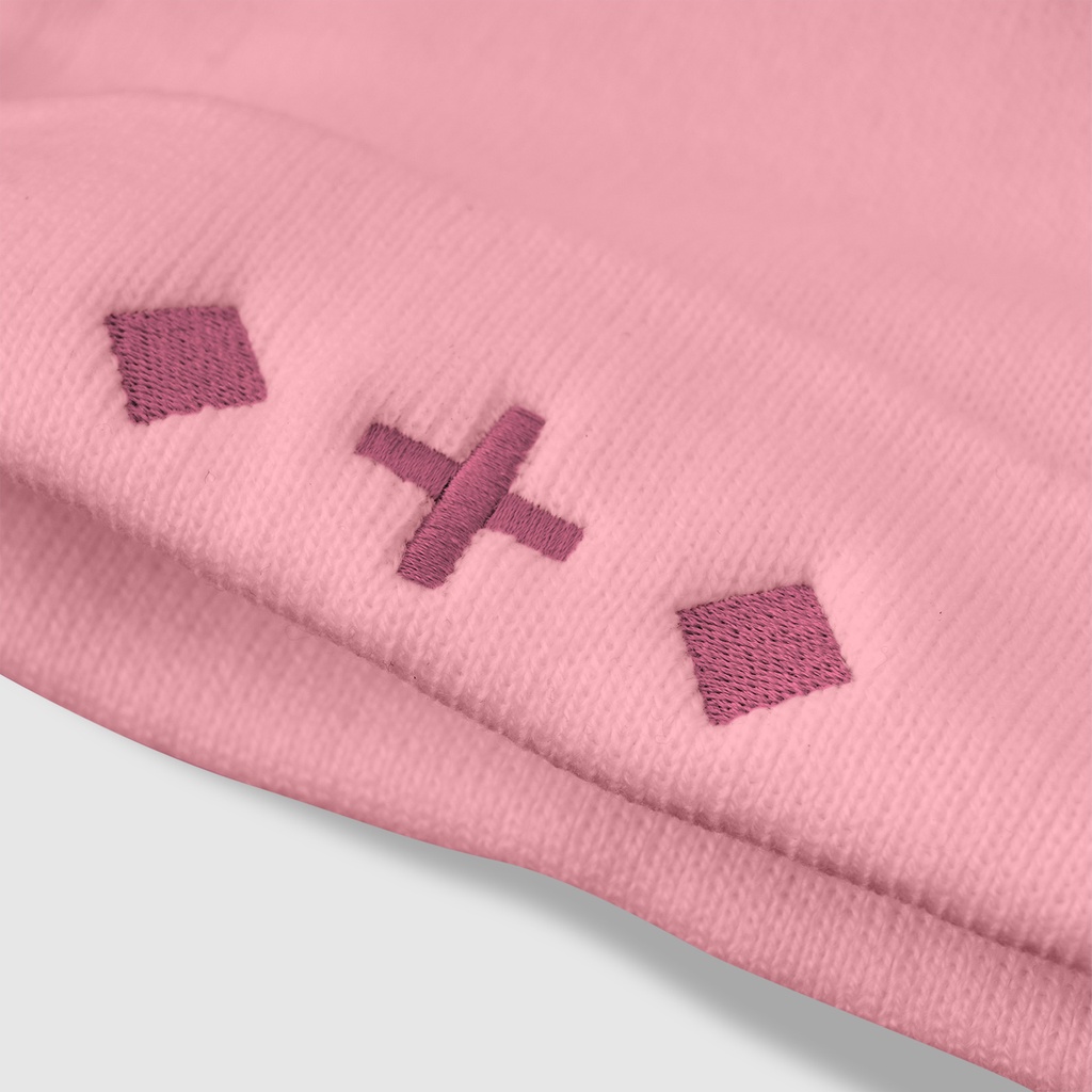 Mũ len Lesavril de Vetements Brilliante Pink