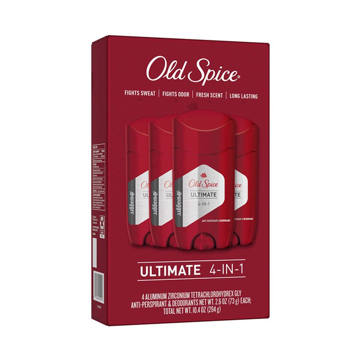 [Mã COS2405 giảm 8% đơn 300K] Lăn Khử Mùi Old Spice Swagger Ultimate 4in1 73g