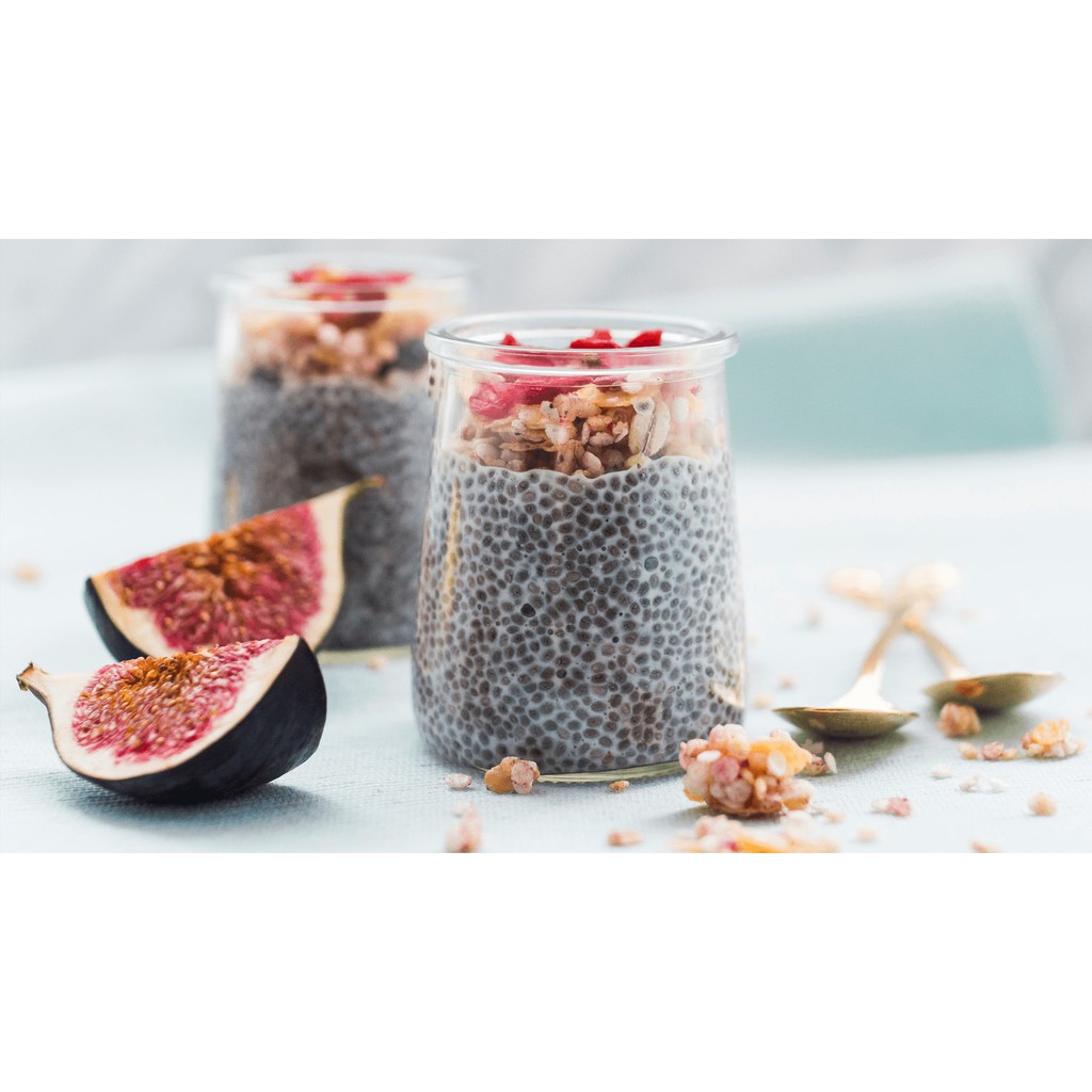 Hạt chia - Salvia nhiều công dụng đóng túi zip, hộp thương hiệu Mộc Sắc | BigBuy360 - bigbuy360.vn