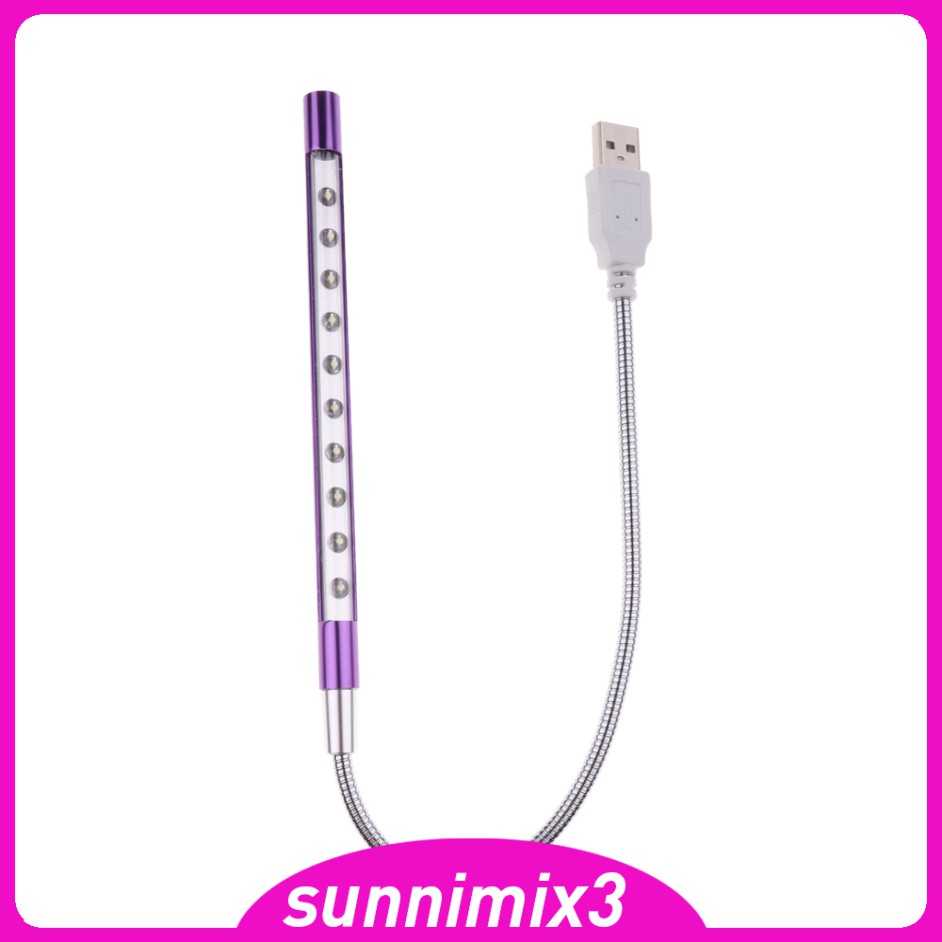 Đèn Led Usb Mini Linh Hoạt Cho Bàn Phím Máy Tính