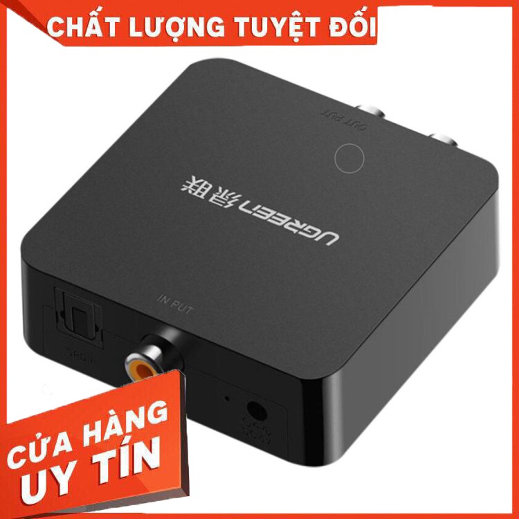 Bộ Chuyển Đổi Optical Sang Analog Audio Ugreen 30523 - Hàng Chính Hãng bảo hành 18 tháng